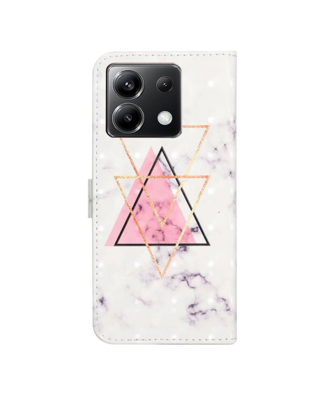 Housse Xiaomi Redmi Note 13 Pro 5G / Poco X6 5G motif triangles