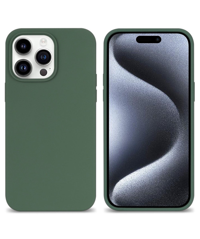 Coque Silicone Douceur pour iPhone 15 Pro