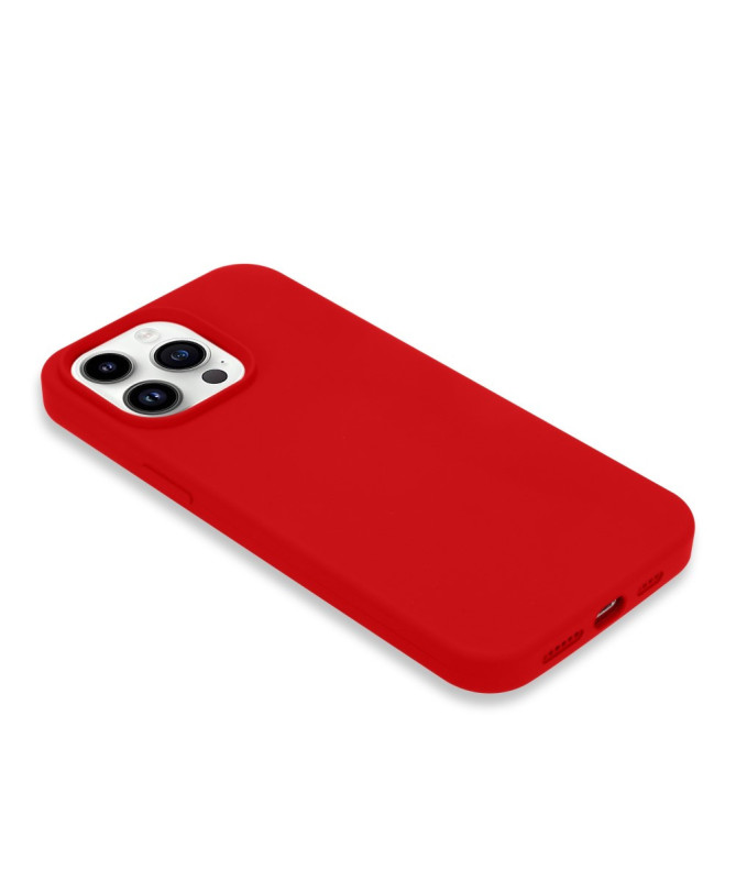 Coque Silicone Douceur pour iPhone 15 Pro