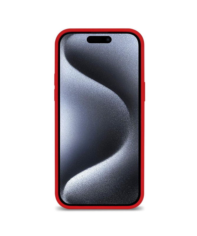 Coque Silicone Douceur pour iPhone 15 Pro