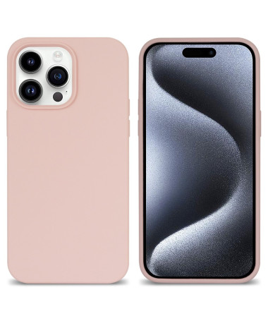 Coque Silicone Douceur pour iPhone 15 Pro