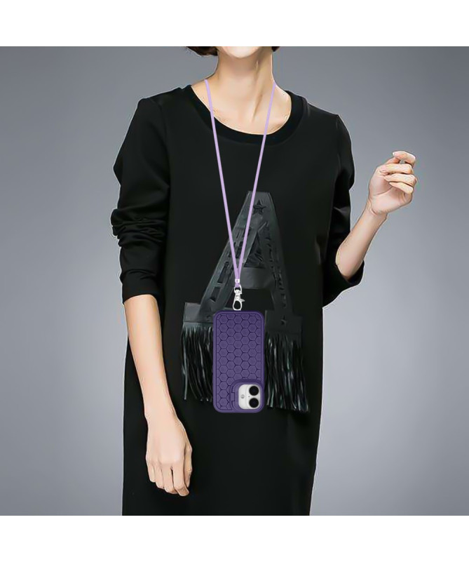 Coque iPhone 16 MagSafe, Support Intégré et Cordon