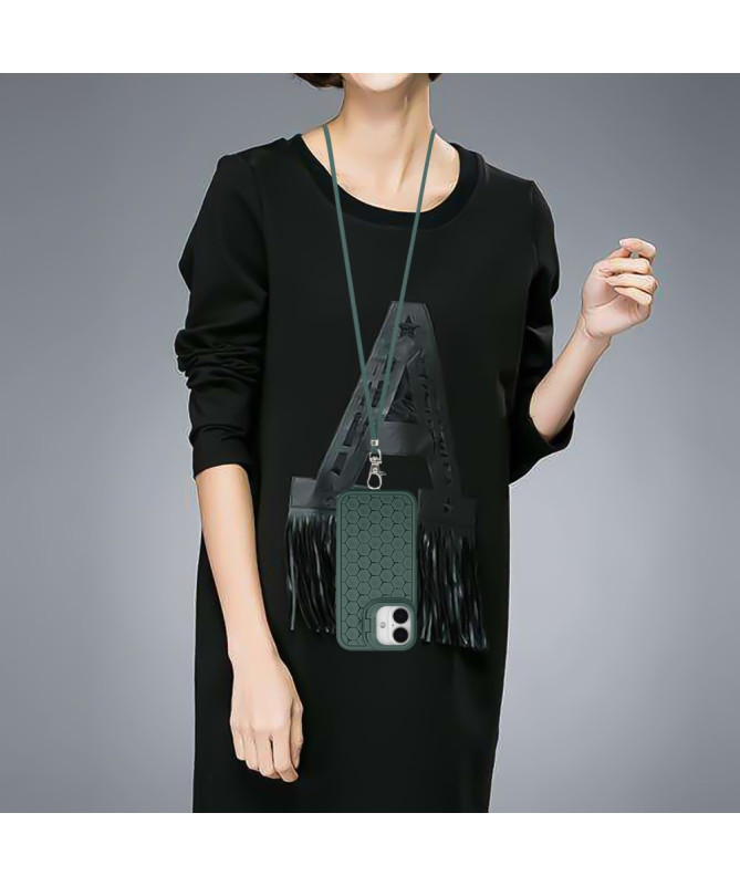 Coque iPhone 16 MagSafe, Support Intégré et Cordon