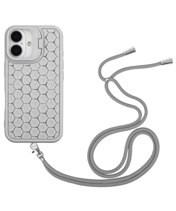 Coque iPhone 16 MagSafe, Support Intégré et Cordon