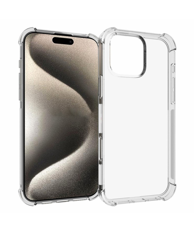 Coque iPhone 16 Pro Max transparente angles renforcés
