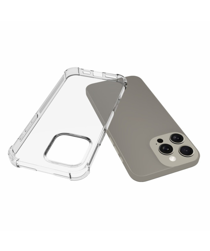 Coque iPhone 16 Pro Max transparente angles renforcés