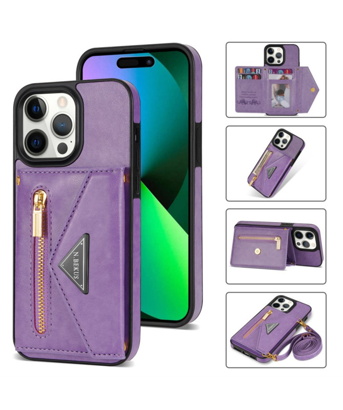 Coque iPhone 13 N.BEKUS Porte-Cartes