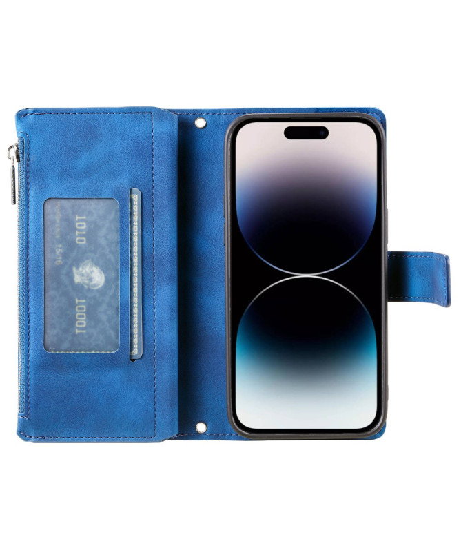 Housse iPhone 16 Pro Max Mandala Porte-Cartes