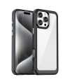 iPhone 16 Pro Max - Coque Transparente Contour Couleuré