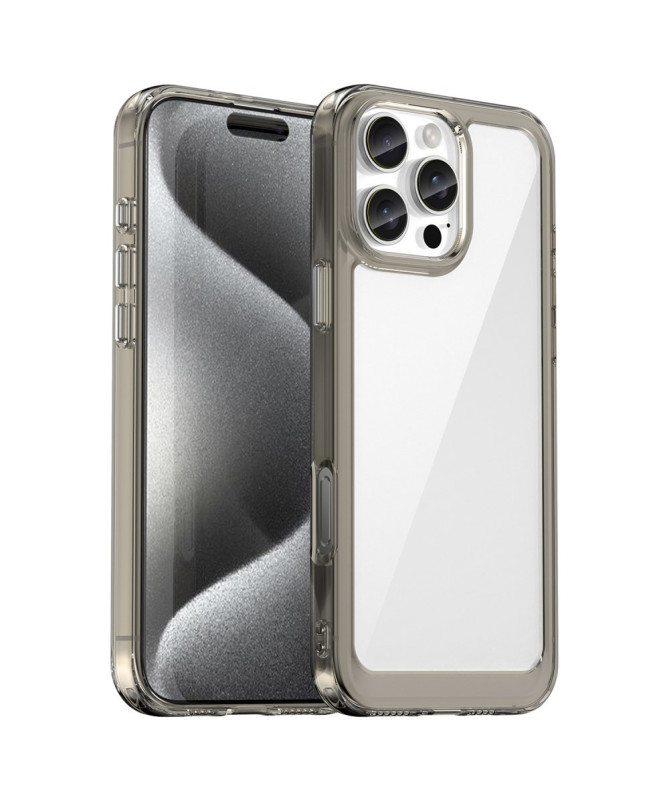 iPhone 16 Pro Max - Coque Transparente Contour Couleuré