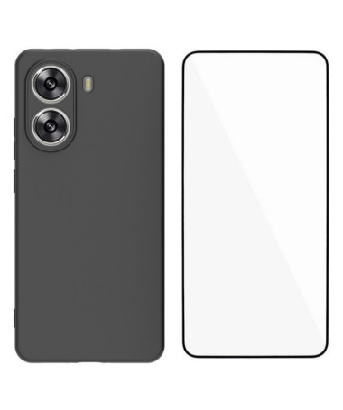 Coque noire Poco X7 Pro avec protection d'écran