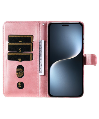 Honor Magic 7 Pro - Housse Zipper Pocket effet cuir