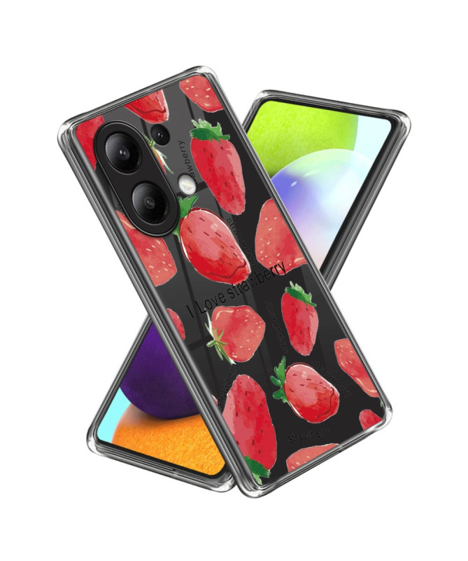 Coque Xiaomi Redmi Note 13 4G Motif Fraise