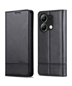 Flip cover Xiaomi Redmi Note 13 4G porte-cartes AZNS simili cuir