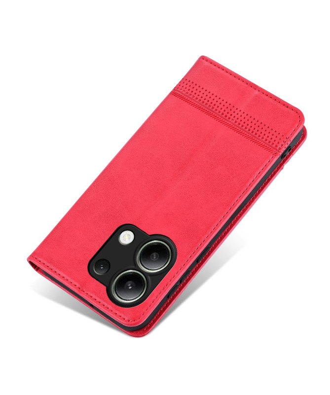 Flip cover Xiaomi Redmi Note 13 4G porte-cartes AZNS simili cuir