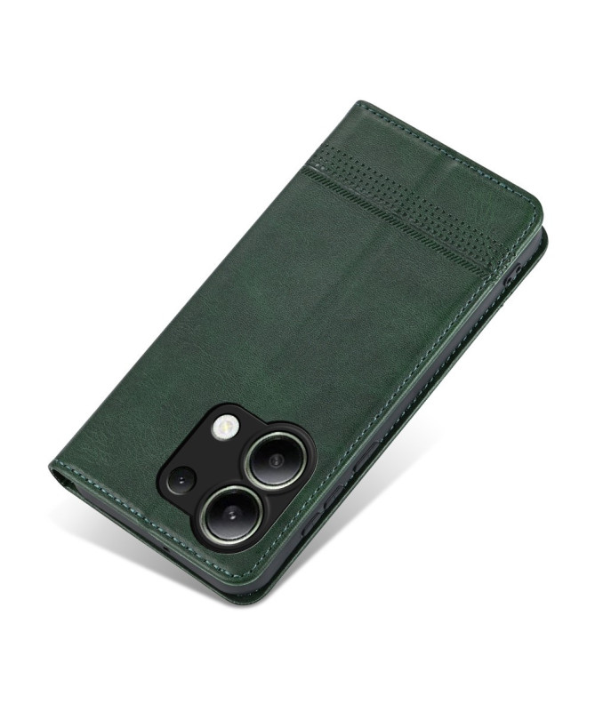 Flip cover Xiaomi Redmi Note 13 4G porte-cartes AZNS simili cuir