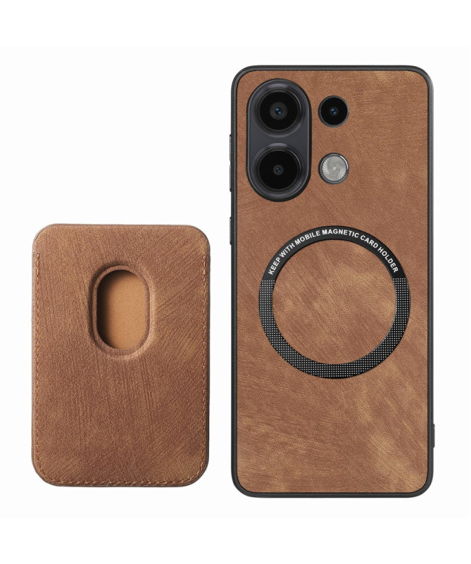 Montparnasse - Coque Xiaomi Redmi Note 13 4G avec porte-cartes magnétique