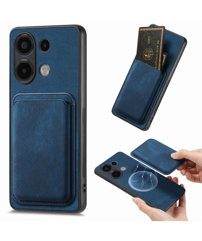 Montparnasse - Coque Xiaomi Redmi Note 13 4G avec porte-cartes magnétique