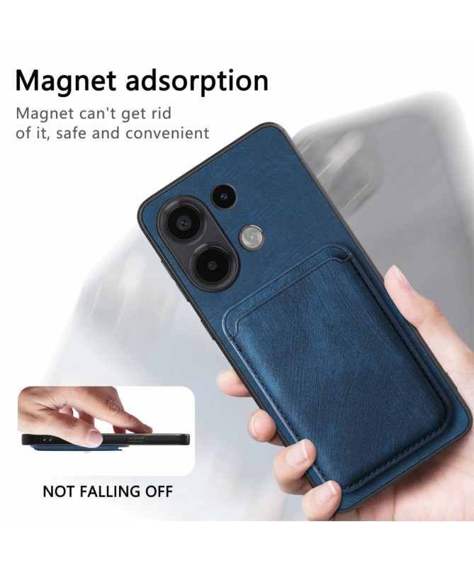 Montparnasse - Coque Xiaomi Redmi Note 13 4G avec porte-cartes magnétique