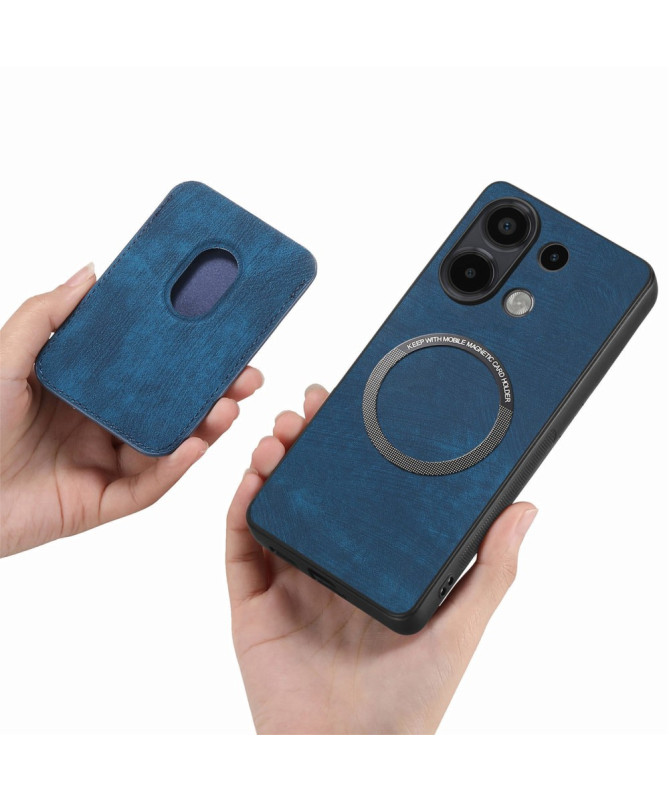 Montparnasse - Coque Xiaomi Redmi Note 13 4G avec porte-cartes magnétique