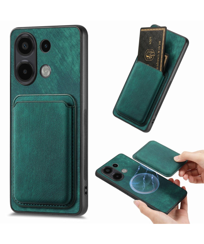 Montparnasse - Coque Xiaomi Redmi Note 13 4G avec porte-cartes magnétique