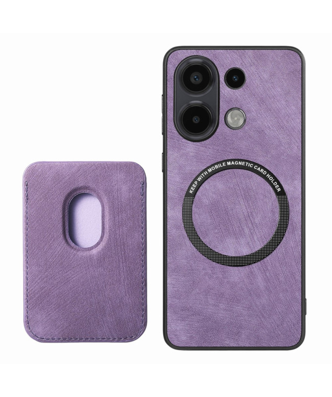 Montparnasse - Coque Xiaomi Redmi Note 13 4G avec porte-cartes magnétique