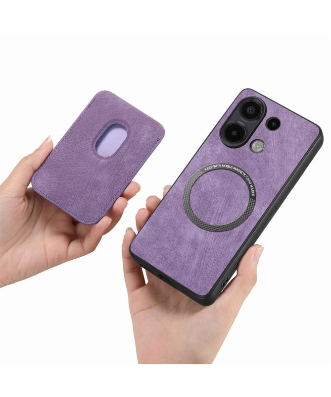 Montparnasse - Coque Xiaomi Redmi Note 13 4G avec porte-cartes magnétique