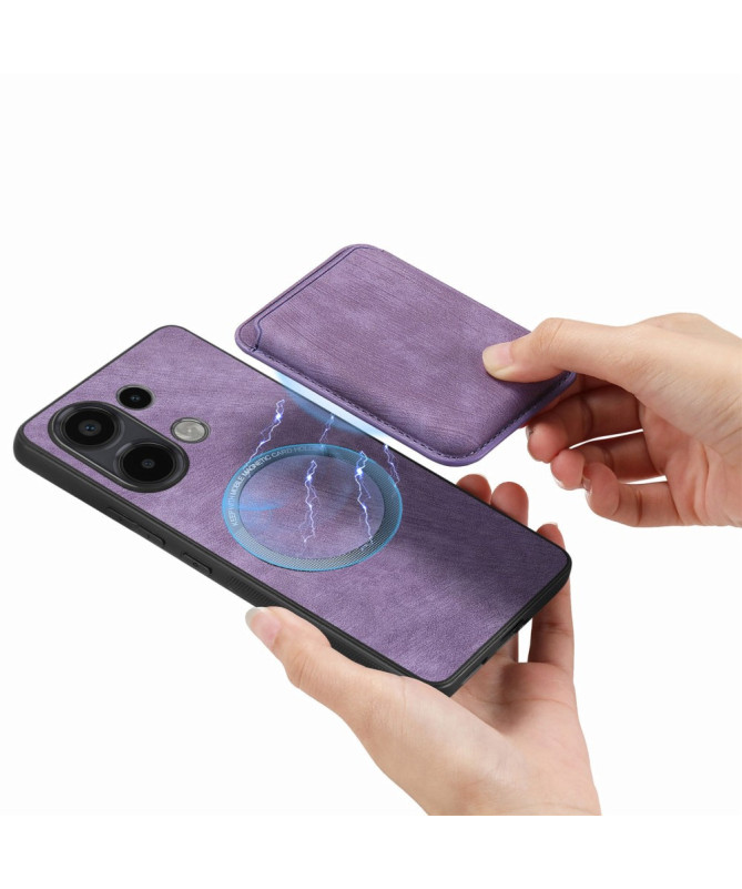 Montparnasse - Coque Xiaomi Redmi Note 13 4G avec porte-cartes magnétique