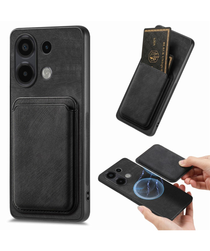 Montparnasse - Coque Xiaomi Redmi Note 13 4G avec porte-cartes magnétique