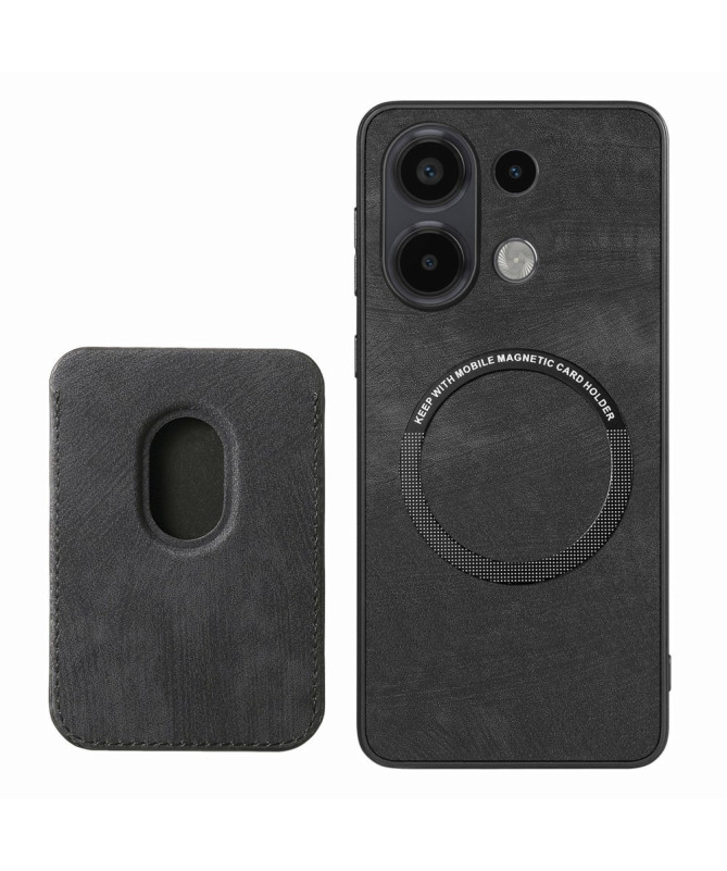 Montparnasse - Coque Xiaomi Redmi Note 13 4G avec porte-cartes magnétique