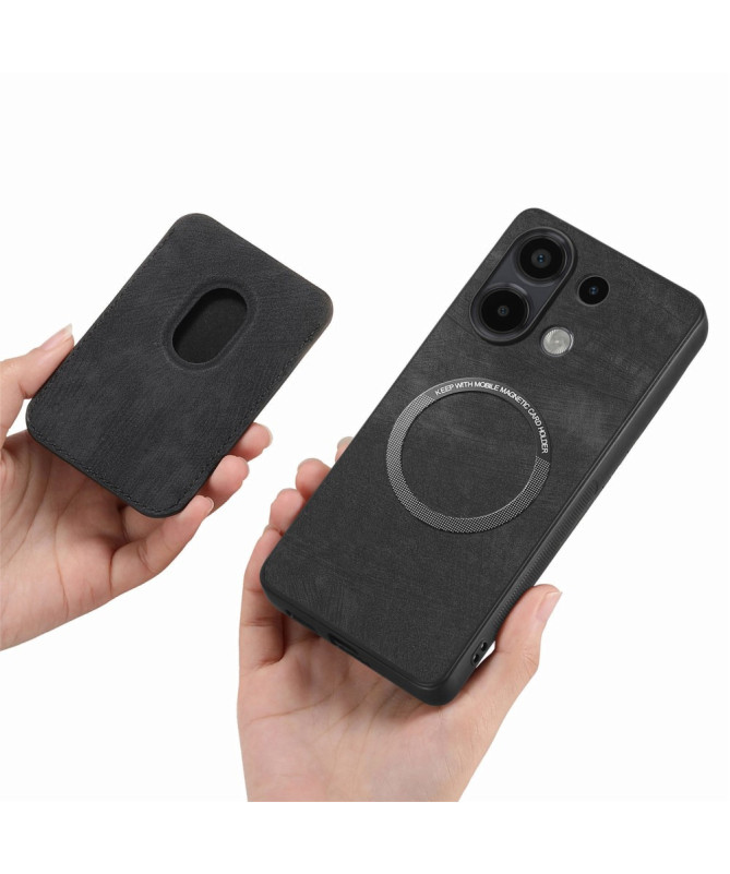 Montparnasse - Coque Xiaomi Redmi Note 13 4G avec porte-cartes magnétique