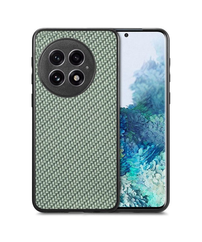VIKSLA - Coque OnePlus 13 Style Fibre de Carbone