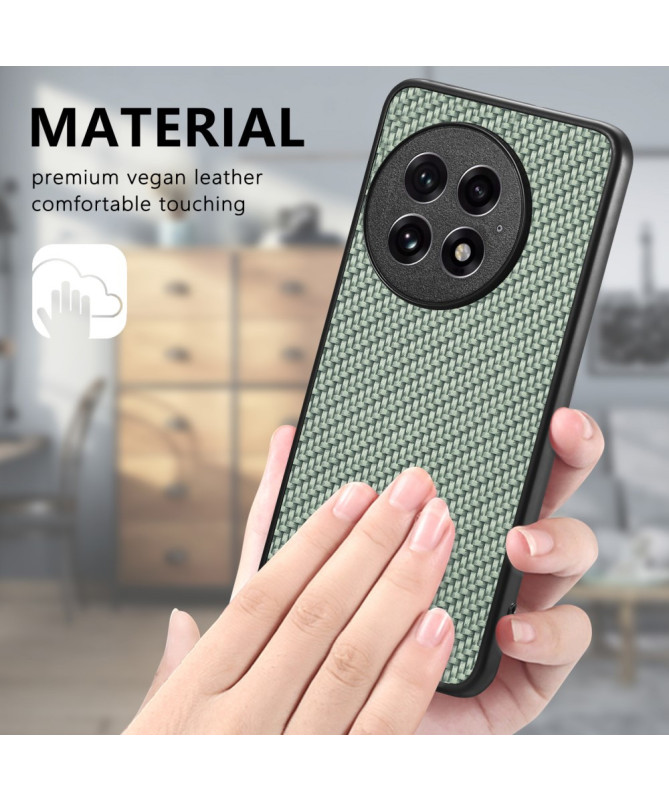 VIKSLA - Coque OnePlus 13 Style Fibre de Carbone
