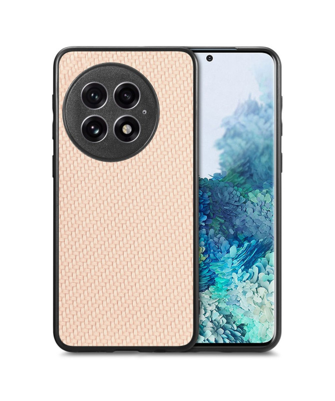 VIKSLA - Coque OnePlus 13 Style Fibre de Carbone