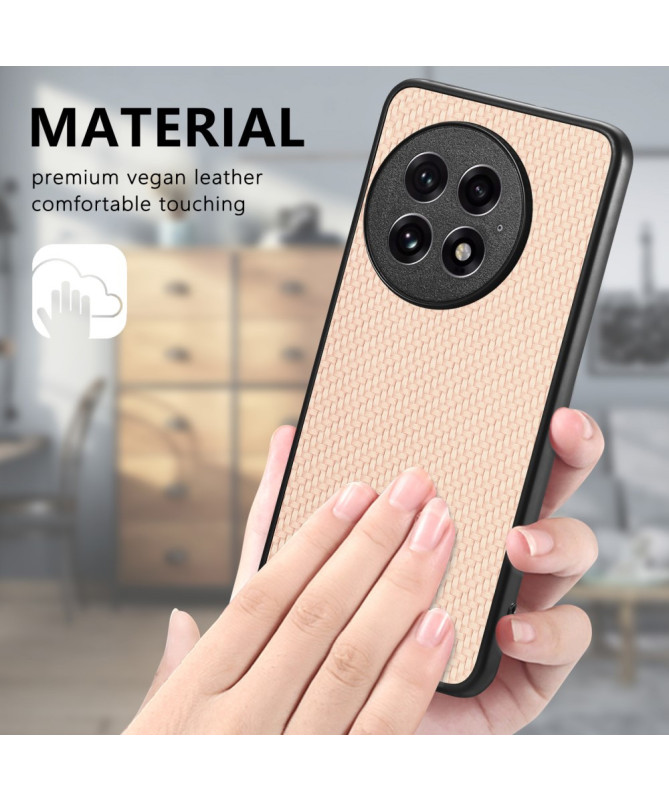 VIKSLA - Coque OnePlus 13 Style Fibre de Carbone