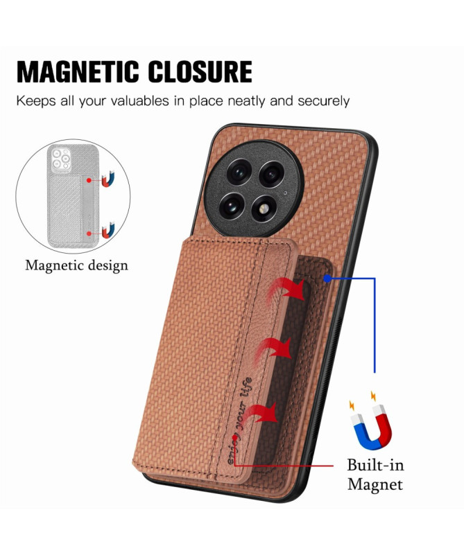 VANDRA - Coque OnePlus 13 avec Portefeuille Intégré RFID