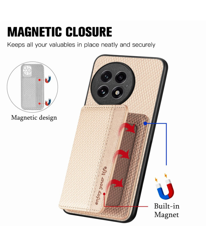 VANDRA - Coque OnePlus 13 avec Portefeuille Intégré RFID