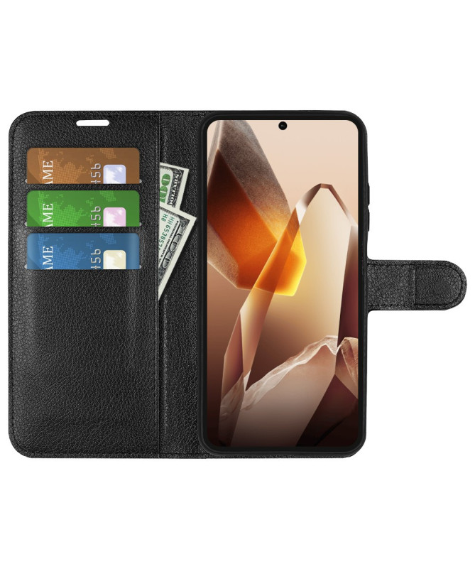Étui OnePlus 13 style cuir porte cartes