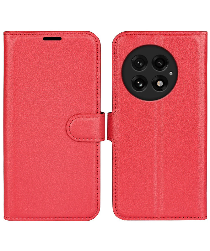 Étui OnePlus 13 style cuir porte cartes