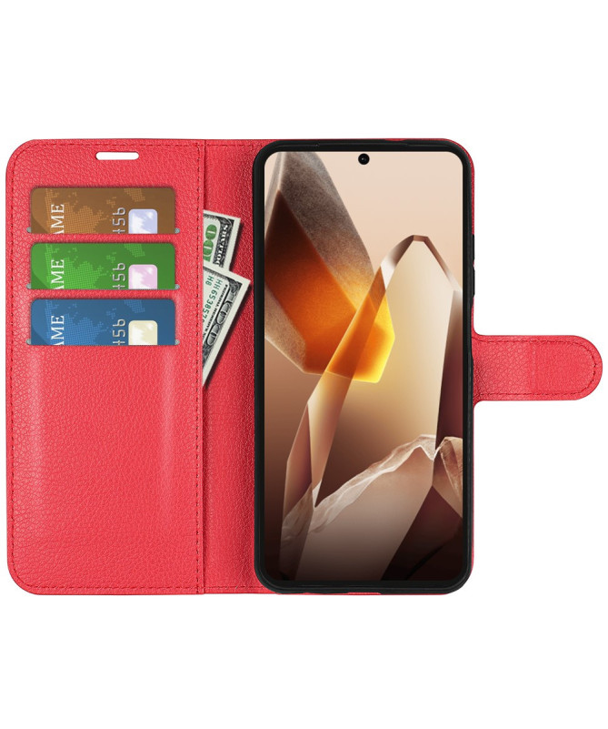 Étui OnePlus 13 style cuir porte cartes