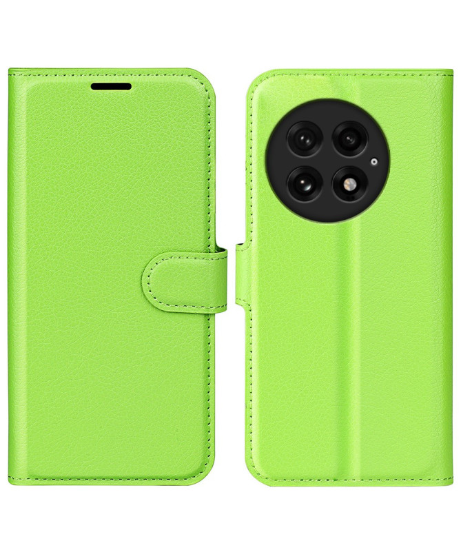 Étui OnePlus 13 style cuir porte cartes
