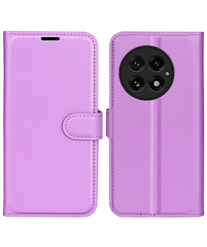 Étui OnePlus 13 style cuir porte cartes