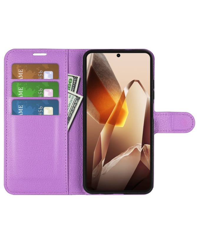 Étui OnePlus 13 style cuir porte cartes