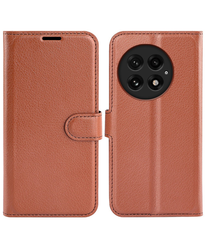 Étui OnePlus 13 style cuir porte cartes