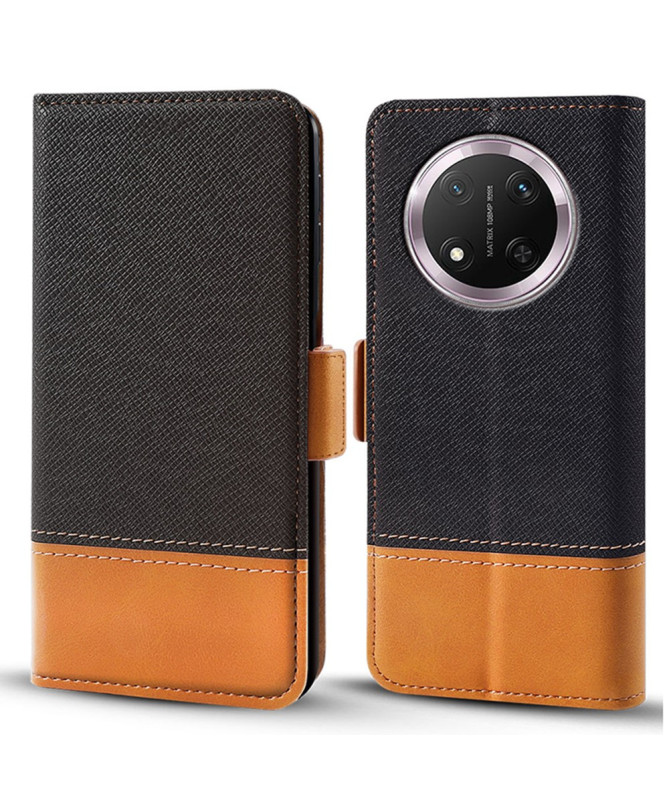 Housse Honor Magic 7 Lite Bicolore Simili Cuir