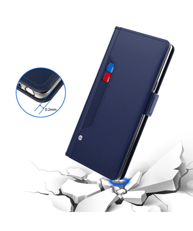 Honor Magic 7 Lite - Housse premium porte cartes avec miroir