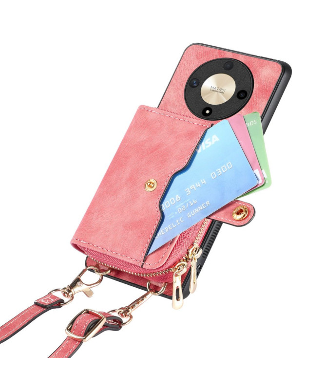 Coque Honor Magic 6 Lite / X9b Portefeuille à Cordon