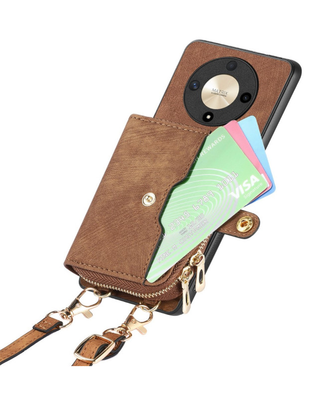 Coque Honor Magic 6 Lite / X9b Portefeuille à Cordon