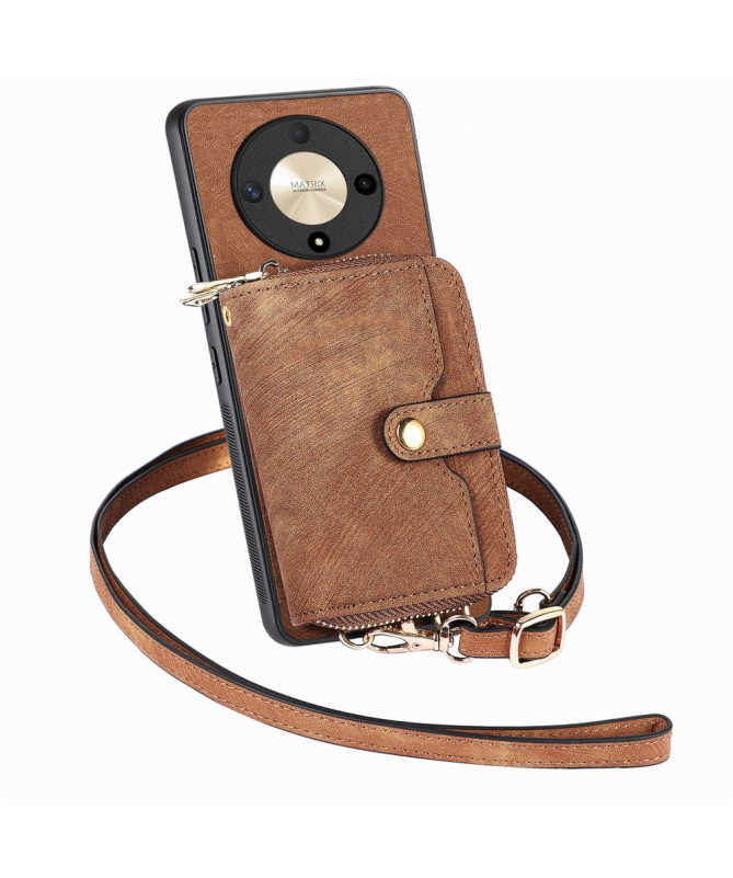 Coque Honor Magic 6 Lite / X9b Portefeuille à Cordon