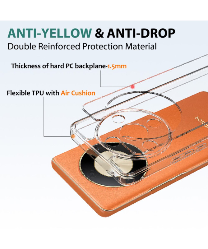 Protection Coque Honor Magic 6 Lite / X9b Transparente